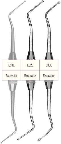 g hartzell and son e31l e32l e33l endodontic excavators